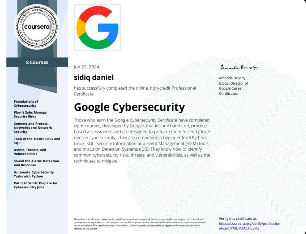 Google Cybersecurity